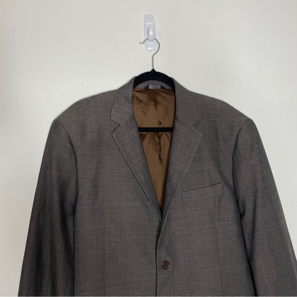 Yves Saint Laurent 100% Wool Mens Blazer Sport Coat Business Career Wear - Picture 4 of 13